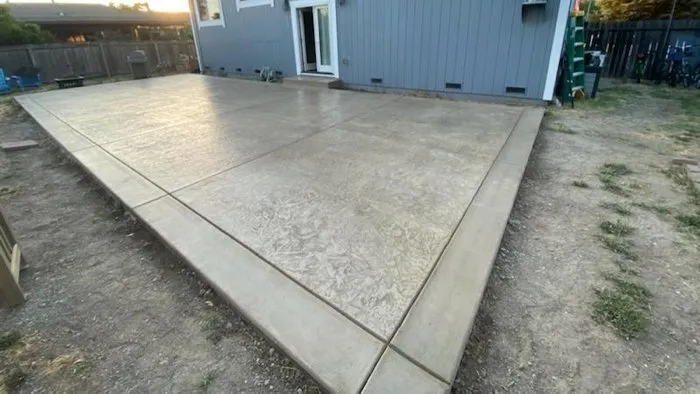 Custom Concrete Patios in Chapel Hill project 1